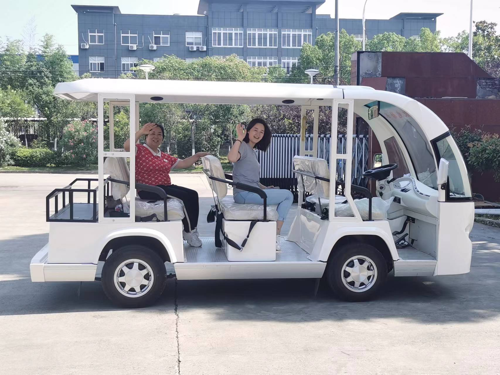 2022.7.2威馬迅低速電動(dòng)車無人駕駛系統(tǒng)升級路試